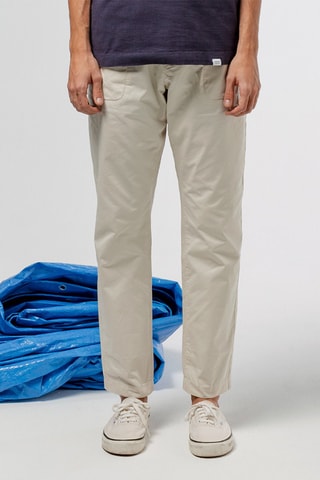 Pantalon droit - Beige