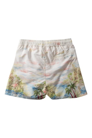 Short de bain - Blanc