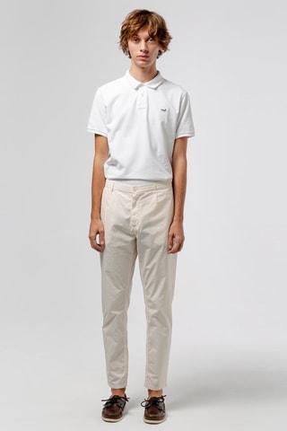 Pantalon droit - Blanc