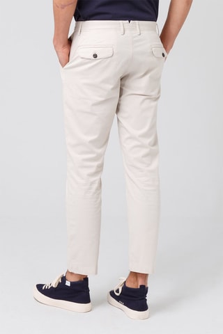 Pantalon chino - Blanc