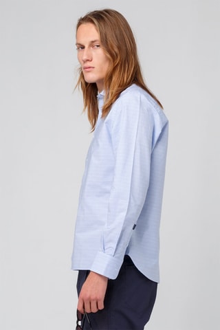 Chemise en lin - Bleu