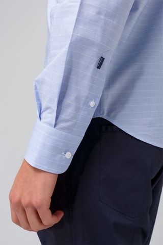 Chemise en lin - Bleu