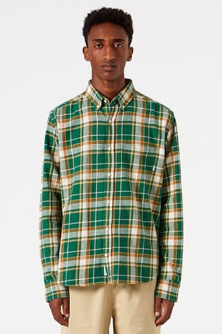 Chemise à carreaux - Vert
