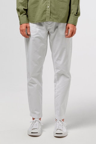 Pantalon droit - Blanc