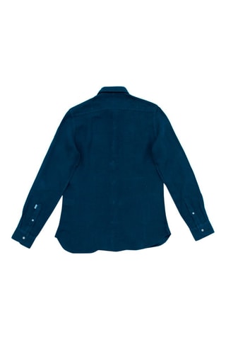 Chemise en lin - Bleu