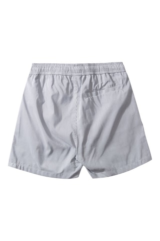 Short de bain rayé - Gris