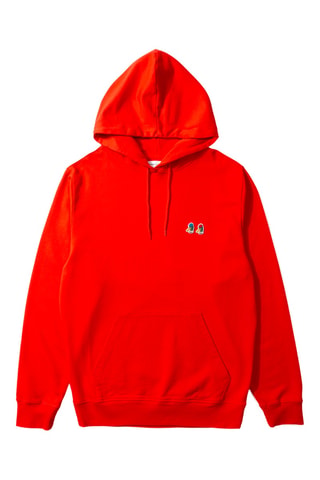 Sweat à capuche - Rouge