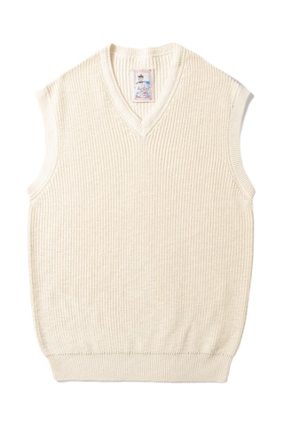 Pull sans manches - Beige