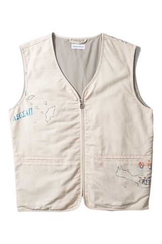 Gilet sans manches - Blanc