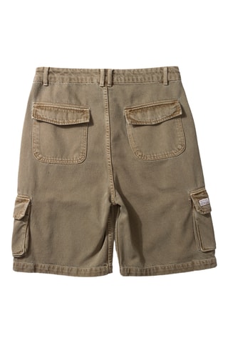 Short en jean - Kaki