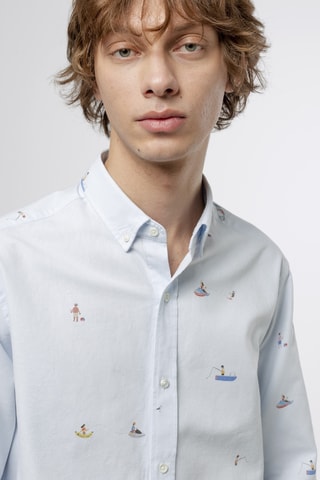 Chemise - Bleu clair