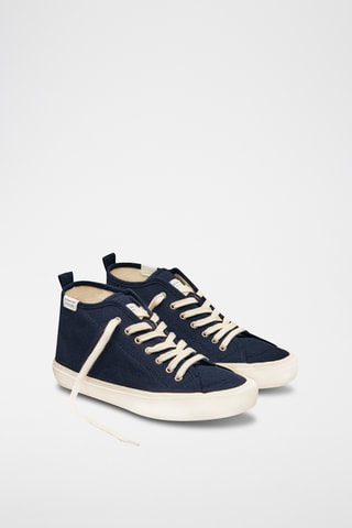 Baskets montantes - Bleu marine