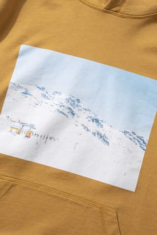 Sweat à capuche - Jaune