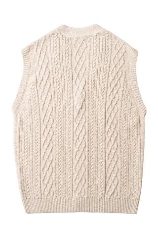Gilet sans manches - Beige