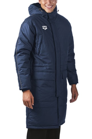 Parka à capuche Bleu marine