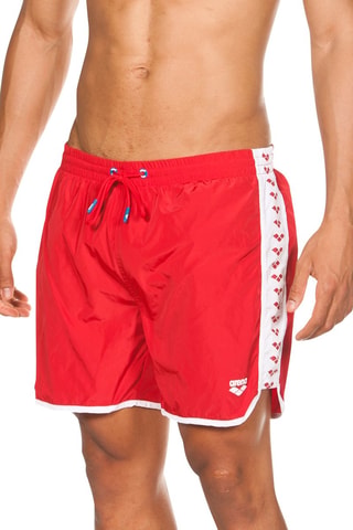 Short de bain - Rouge