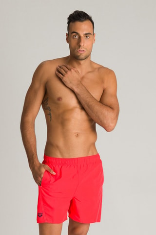 Short de bain - Rouge