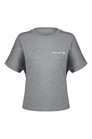 T-shirt oversize - Gris chiné