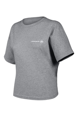 T-shirt oversize - Gris chiné