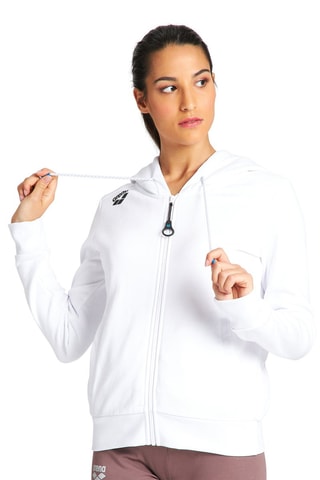 Sweat à capuche Blanc