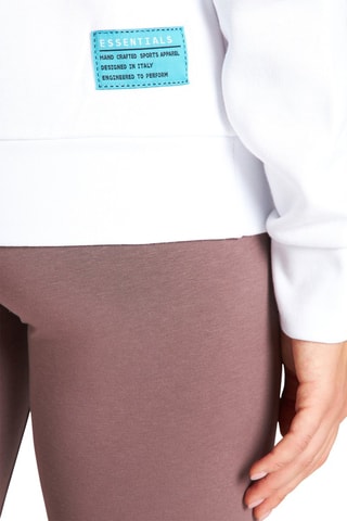 Sweat à capuche Blanc