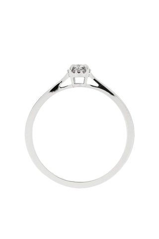 Anillo Amoureuse - Oro blanco y diamantes