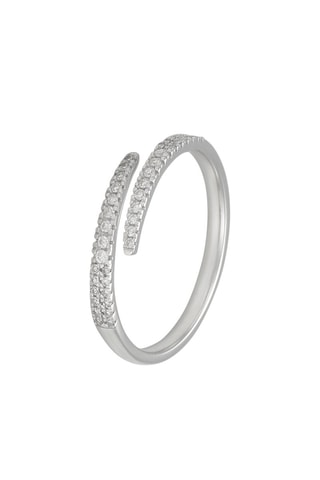 Anillo Noa - Oro blanco y diamantes