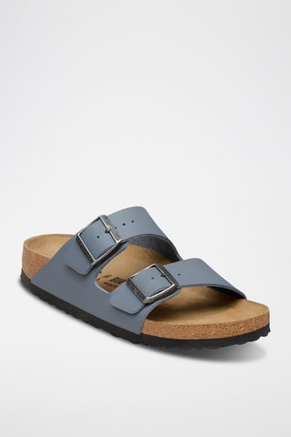 Ciabatte in pelle - Blu