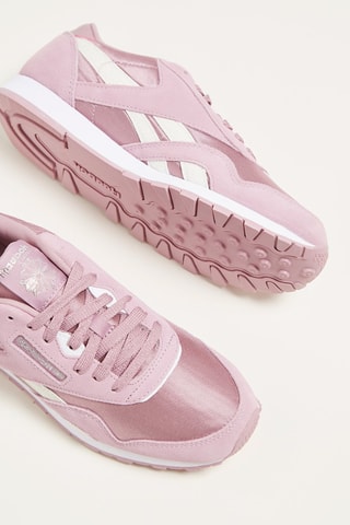 Sneakers Classic Nylon - Viola ed ecrù
