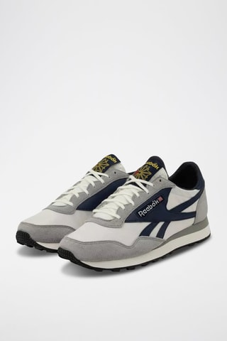 Sneakers in pelle scamosciata - Grigio e bianco - Reebok
