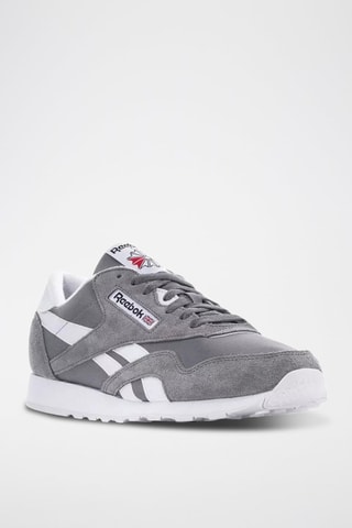 Sneakers in pelle scamosciata - Grigio - Reebok