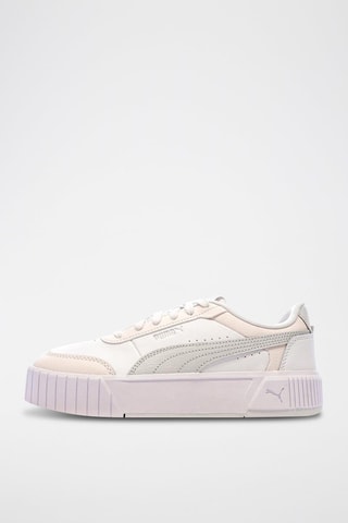 Sneakers platform Carina - Beige ed ecrù