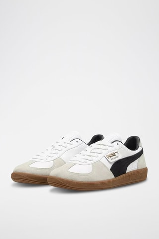 Sneakers in pelle scamosciata Palermo - Bianco