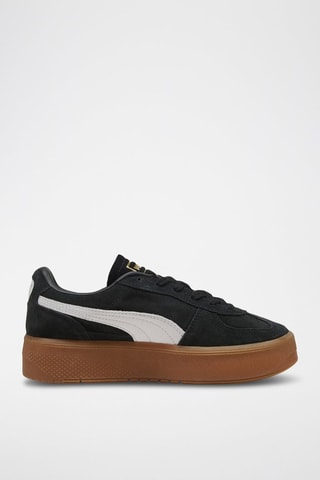 Sneakers in pelle scamosciata Palermo Vintage - Nero
