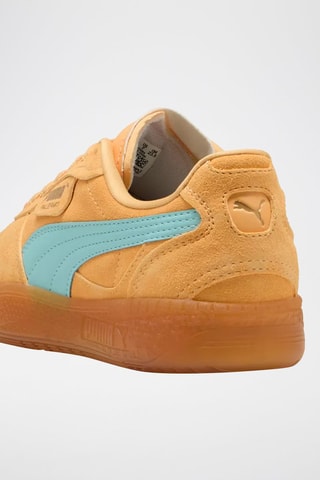 Sneakers in pelle scamosciata Palermo Moda Xtra Gum - Arancione