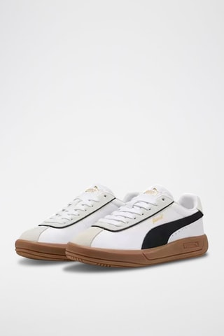 Sneakers in pelle scamosciata Club Klassika - Bianco e beige