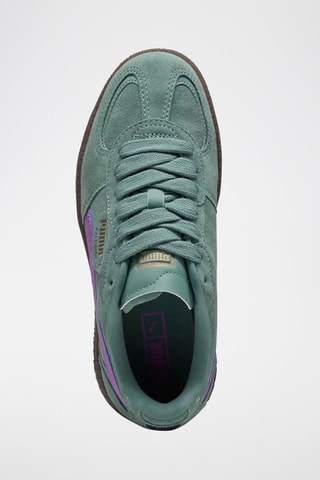 Sneakers da trail in pelle scamosciata Palermo Moda Xtra Gum  - Kaki