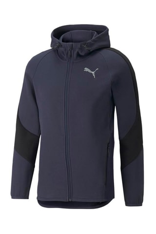 Giacca con cappuccio FD Evostripe - 
Navy