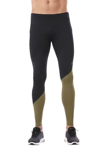 Leggings Fuze X Tight Men - Nero e kaki