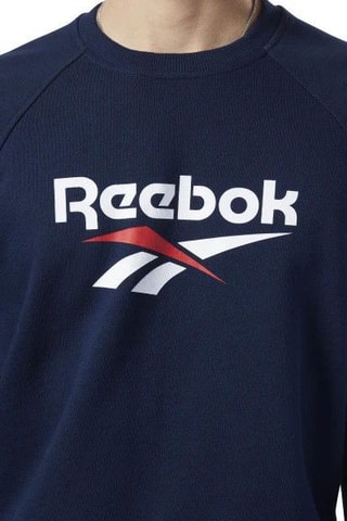 Felpa - Navy e bianco  - Reebok