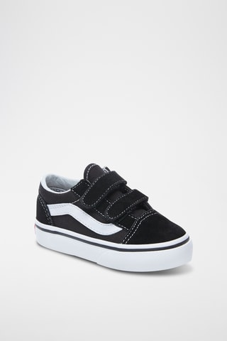 Sneakers in pelle Old Skool V - Nero - Vans