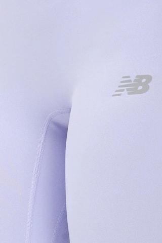 Leggings da trekking a vita alta - Viola e bianco - New Balance