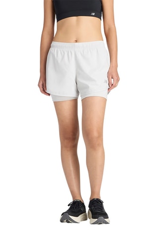 Shorts da training 2 in 1 - Grigio - New Balance