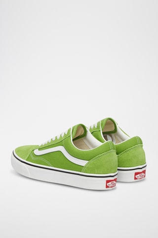Sneakers in pelle scamosciata Old Skool - Verde chiaro - Vans