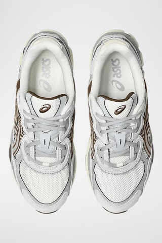 Sneakers de running in pelle scamosciata Gel Nyc - Marrone e grigio chiaro - Asics