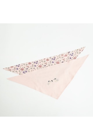 2 bandanas - Rose poudré