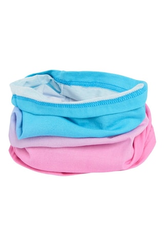 Snood dip and dye - Ciel et rose