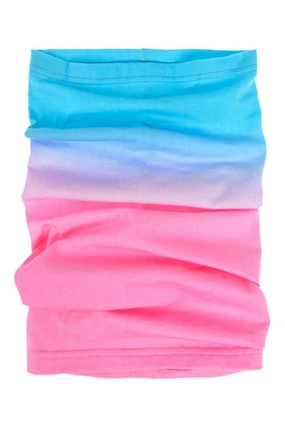 Snood dip and dye - Ciel et rose