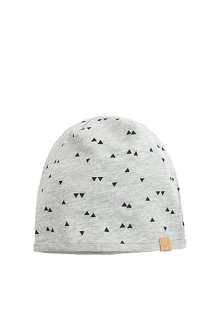 Bonnet et snood - Gris clair chiné