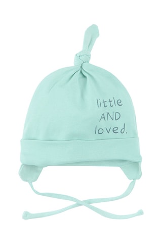 2 bonnets noués Vert clair
